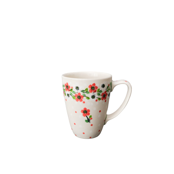 Boleslawiec Handmade Stoneware Coffee Mug - Medium 12oz, Ceramika Artystyczna, 2345