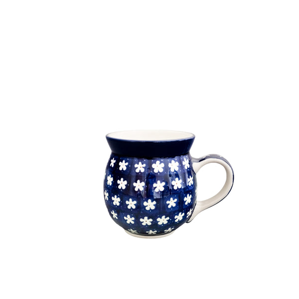 Bubble Mug 17oz 247X Handmade Polish pottery Ceramic Boleslawiec Ceramika Artystyczna Canada USA stoneware handcrafted