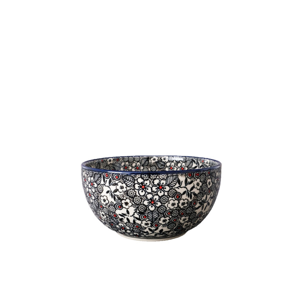 Boleslawiec Handmade Ceramic Bowl - Medium 30oz, Ceramika Artystyczna, Signature Collection, U4783