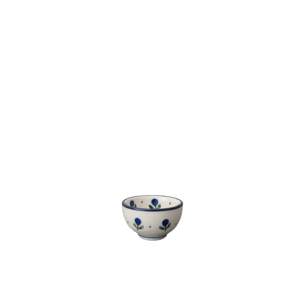 Boleslawiec Handmade Soy Sauce Bowl Stoneware Dish 1oz Art Of Pottery