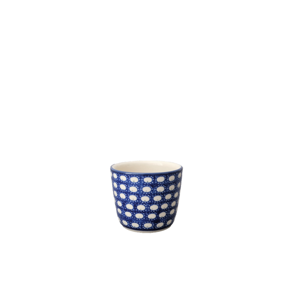 Boleslawiec Handmade Cup With No Handles - Tea Mug  7oz