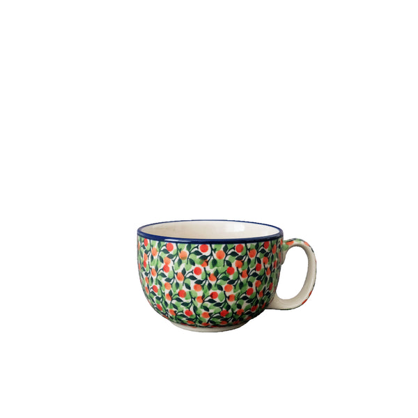Boleslawiec Handmade Ceramic Cup - Large - Boleslawiec 14oz